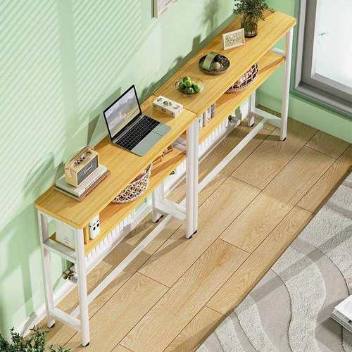 暖气片置物架沙发后长条桌超窄边柜窄柜门后靠墙储物柜玄关整理架