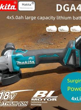 牧田DGA404角磨机DGA402打磨机DGA406切割机18v锂电池无刷水电工