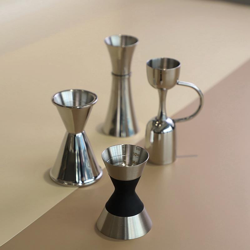 酒吧新品不锈钢量酒器 盎司器 量杯刻度 安士杯 鸡尾酒调酒工具