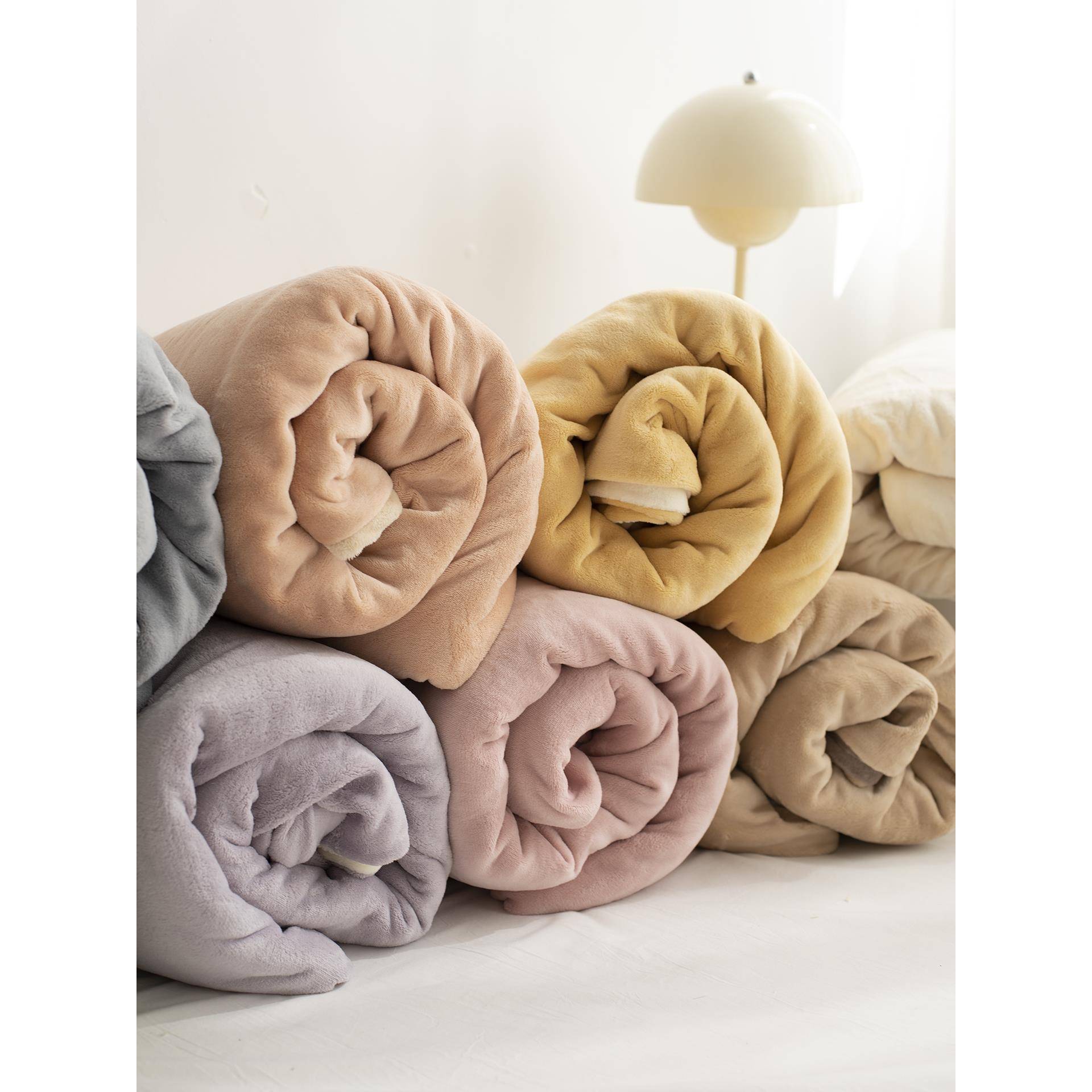 柔软温暖丨冬季加厚保暖牛奶绒单件被套 双面绒被罩