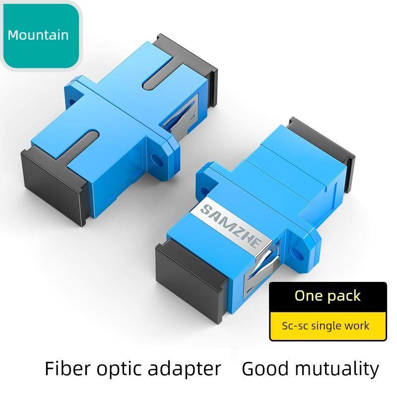 Shanze光纤适配器工程公司载波级Sc-Sc单机跳线扩展耦合器法兰Gss-11