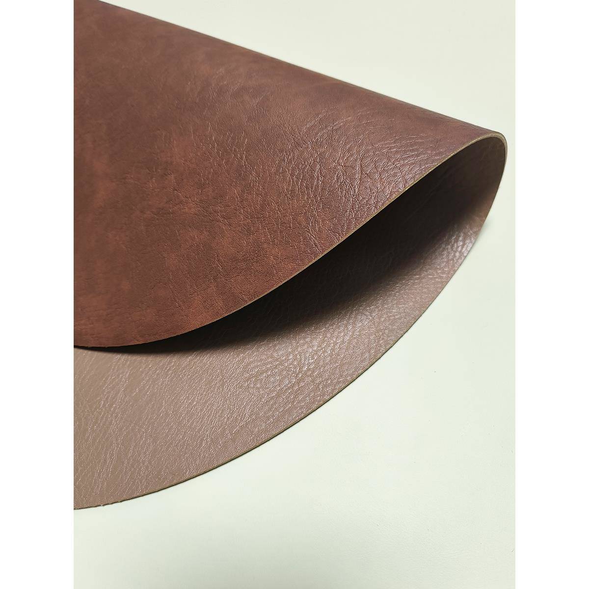 皮革桌垫ins风防水防油隔热垫免洗牛皮纹复古餐垫大尺寸防烫餐桌