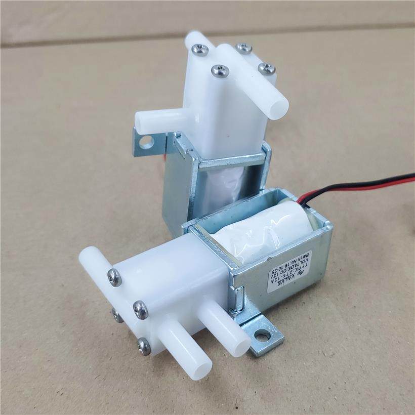 高品质两位三通微型电磁阀 常开常闭型水阀直流24V水气阀门咖啡机