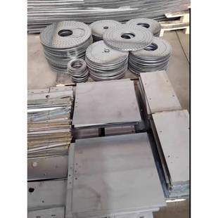 铁板Q235钢板镀锌板铁圆板铁板加工定制激光切割焊接折弯