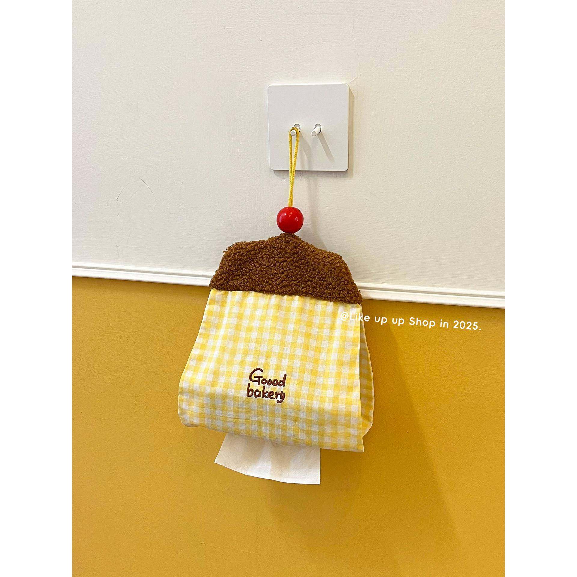 ins风纸巾盒抽纸盒壁挂式车载悬挂式纸巾挂袋卫生间洗脸巾收纳包,收纳整理,纸巾套,淘宝优惠券,粉丝福利购,淘宝优惠卷