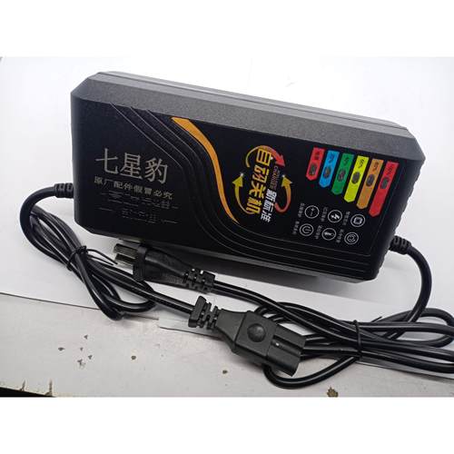 七星豹电动车适用6灯新款智能充电器 48v60v72v 国家标准质保一年