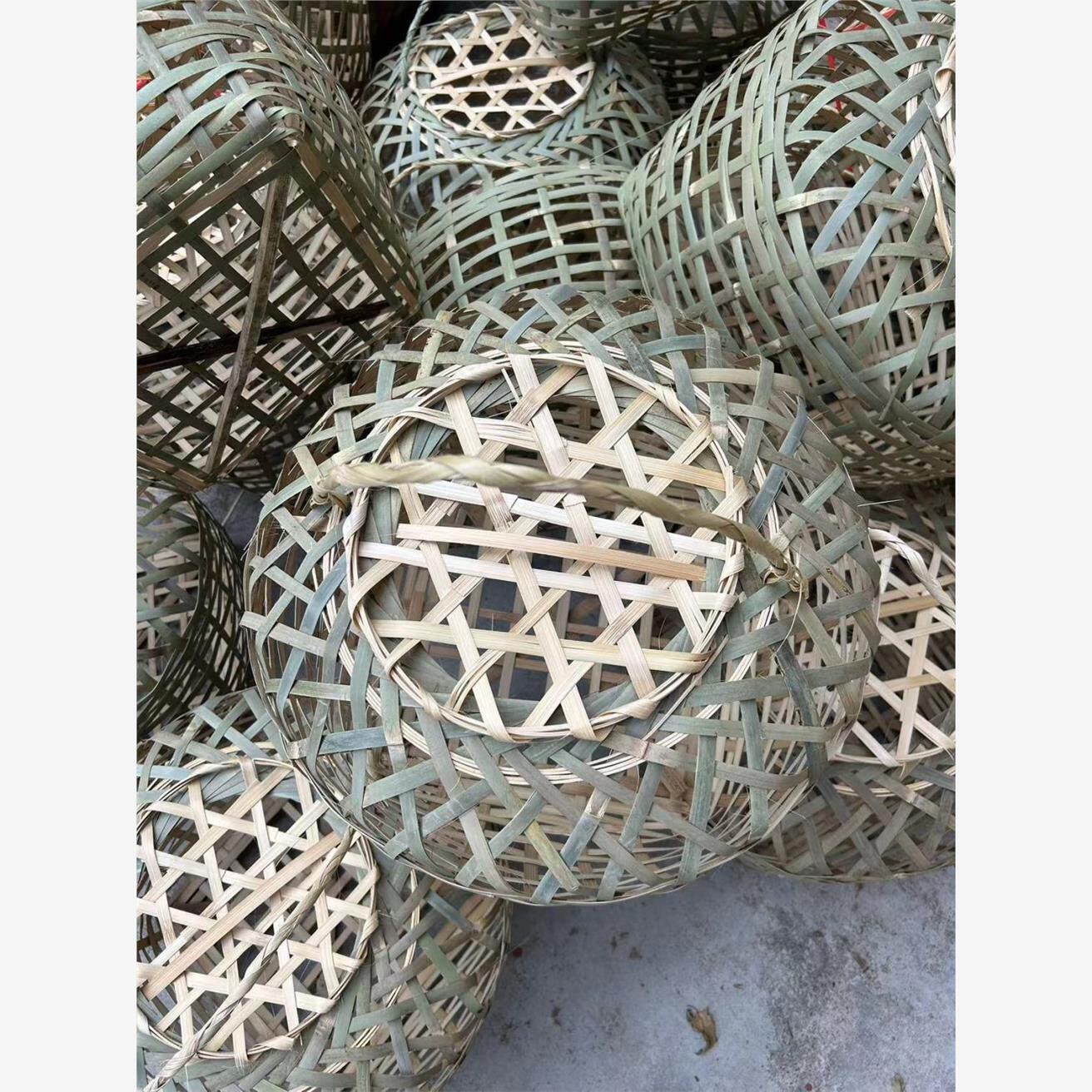 竹编手工制品鸡竹编手工制品鸡笼鹅笼鸭笼结婚行大礼家禽竹笼子