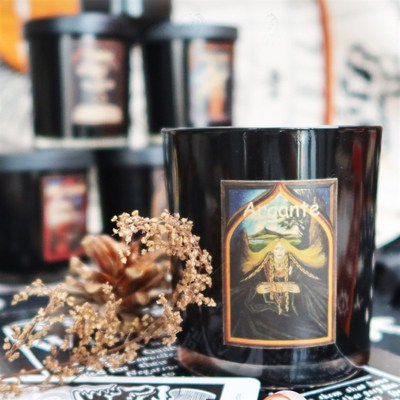 手工制作湖中仙女香氛蜡烛创意水晶室内卧室通用装饰摆件