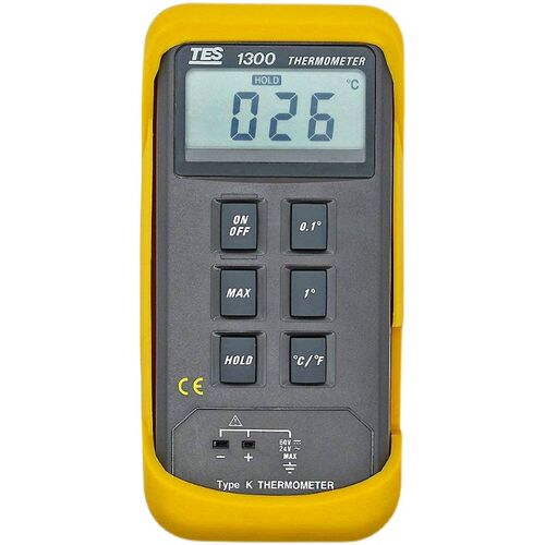 TES-1300/03进口双通道工业用热电偶温度计接触式表面温度测温仪