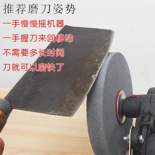 磨工刀机磨刀石4寸5寸6寸手摇轮机手磨动打磨具家用DQZ磨刀砂机剪