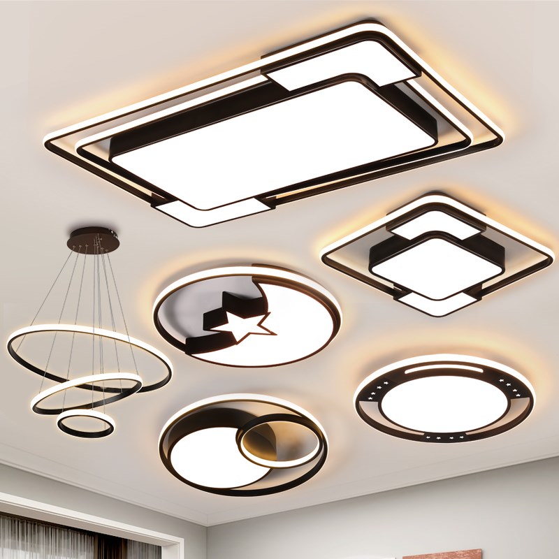 客厅灯餐厅吊灯2022年新款卧室灯现代简约大气灯具大全led吸顶灯