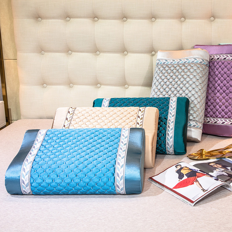 夏季冰丝枕套乳胶枕头套记忆棉枕芯套35X55夏天30x50凉枕席60x35