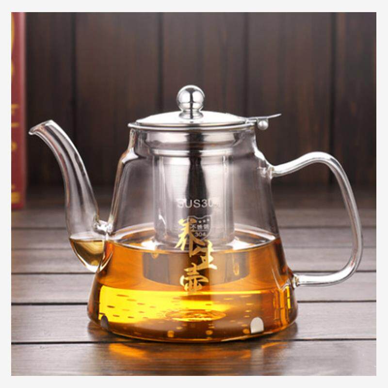 耐热玻璃电陶炉茶壶电磁炉专用烧水壶全直火煮茶养生壶花草水果