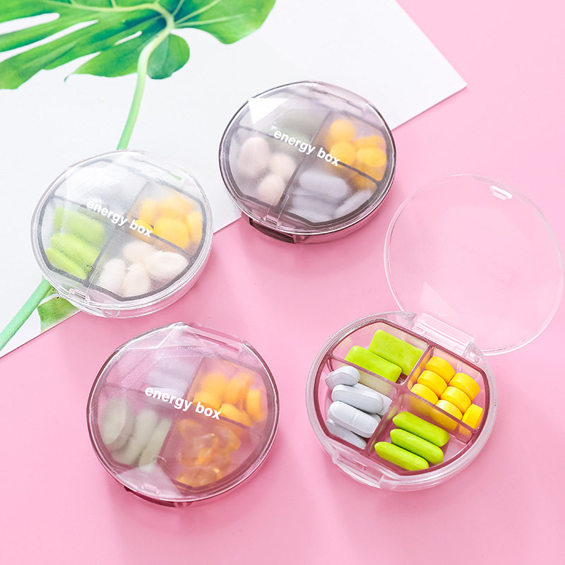 小便携药盒一旅随药丸装药盒子本迷你药盒式品周行身药片分日薬盒