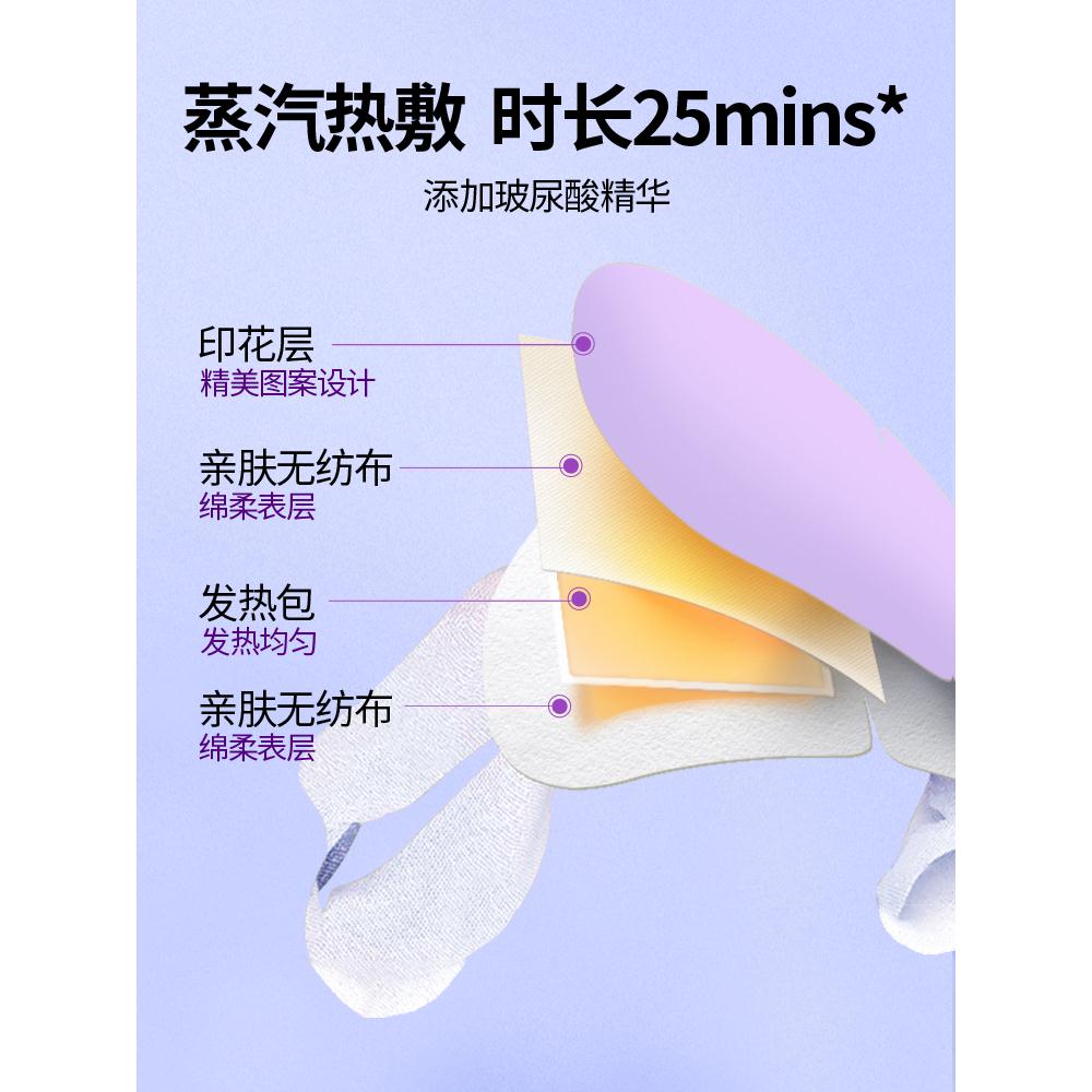 蒸汽眼罩玻尿酸舒缓疲劳热