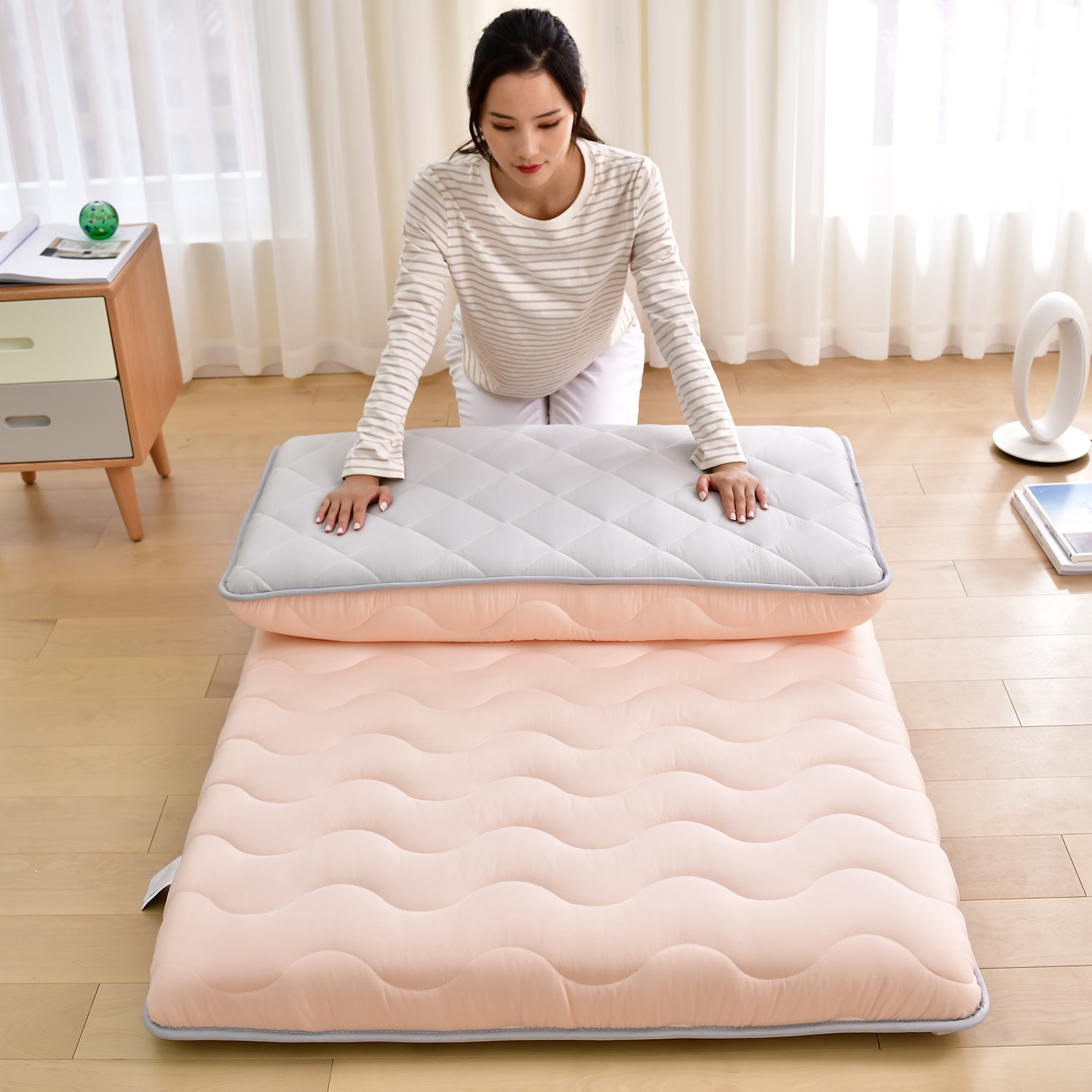 学生宿舍团购床垫酒店单人床榻榻米床垫子90cm可折叠