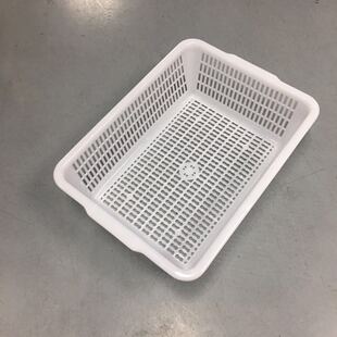 大纳筐加厨洗篮子配长转号收厚房菜蔬菜彩色塑料篮货框方形周框