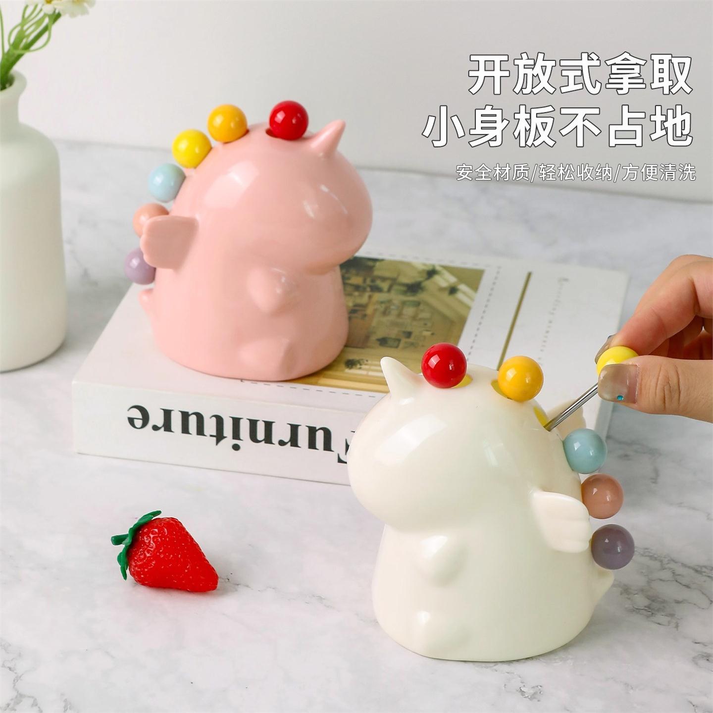 奶油装饰品彩色桌面独角兽