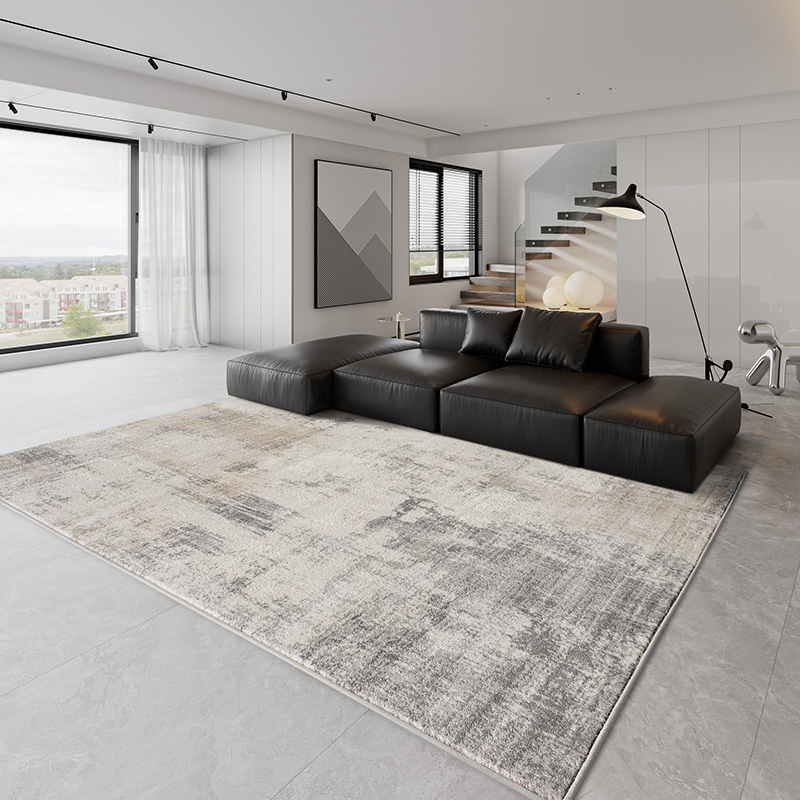 古臻耐脏宝c藏毯 土耳其意式极简客厅地毯高级灰色轻奢沙发卧室毯
