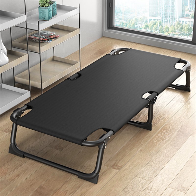 艾臣午休折叠床办公室午休神器工位单人简易陪护T小床户外行军床