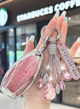 红旗hs5钥匙套专用24款h5高档h9女h6壳hs3J扣hs7卡片hq9个性ehs9