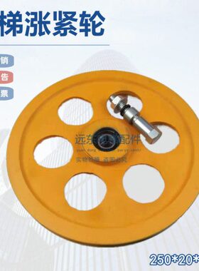 250*20*6003电梯限速器涨紧轮 直径240绳轮 ADP底坑涨紧装置配件