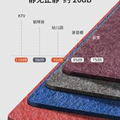 房隔音板阻室音材料聚酯纤维吸音板墙面装 饰琴影ktv保幼儿园燃环