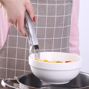 取碗取盘夹4防烫夹提不锈钢30防滑器砂锅夹山隔热热泰蒸防夹菜盘