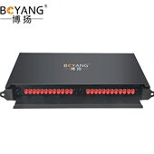 U满配单1芯24C单模抽拉元 配24光纤配线架芯 博扬 体 F光纤机架式