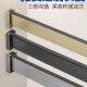 内杆杆柜衣柜挂衣杆配件衣横衣架加厚子晾铝合金衣橱柜子座法兰管