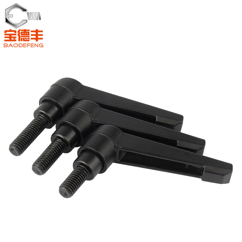 可调位紧定手柄螺丝7字L型可调节旋转手拧把手内外螺纹M6M8M10M12
