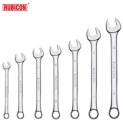 日本罗宾汉Rubicon RCW-307 7支装 梅花开口两用扳手套装(8-19mm)