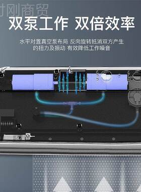 新品款真空封口机大吸家力智能51370用真空机商大功率食真空压用