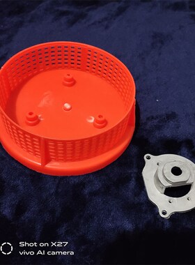 潜水泵配件大全 密封直流潜水泵转子配件铝盖大2寸底网24v48v60v