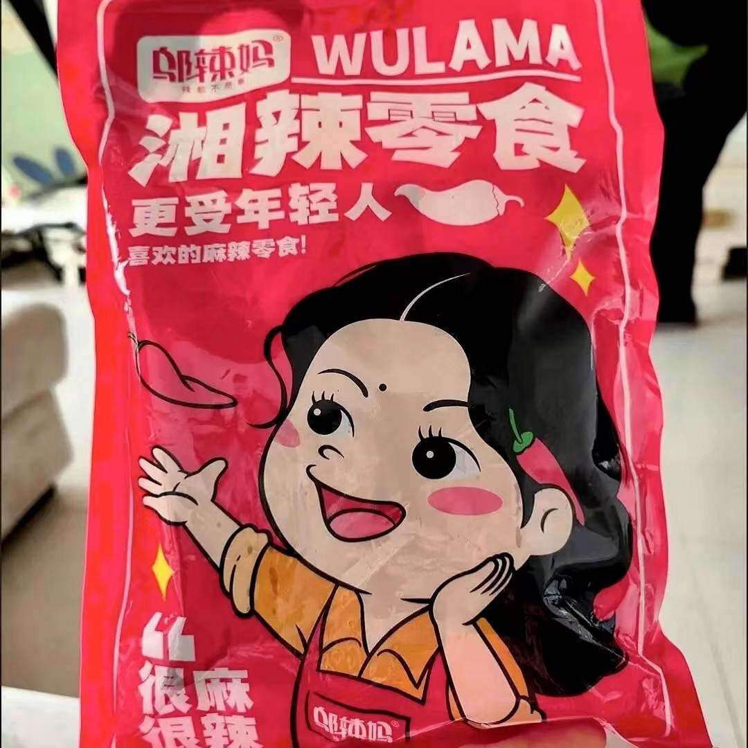 邬辣妈杂粮豆卷豆筋500克湖南辣条豆干豆腐干散装麻辣休闲小零食