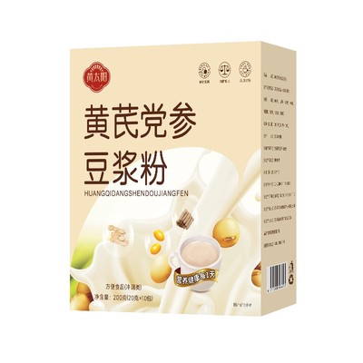 黄太阳黄芪党参豆浆粉独立小包装早餐速溶红枣桂圆枸杞山药养生粉