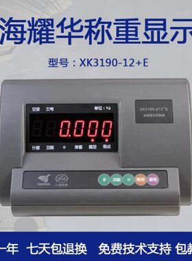 称重2A1地磅+19K3-电子台秤仪表电子称仪表小显示器上海X华耀0E