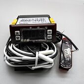 冰柜展示柜21温度控制器双4F 数显 电子 双温控器S显示表尚 方