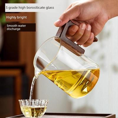 【禾器官方店】禾器无杆磁吸飘逸杯泡茶壶高硼硅玻璃茶水分离茶器