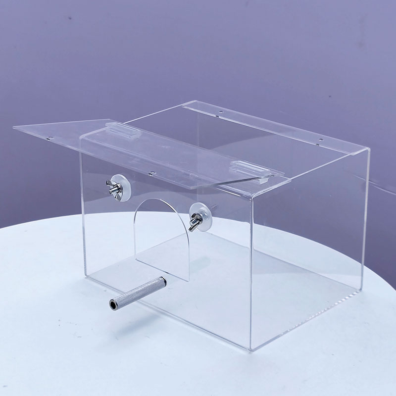 鹦鹉繁殖箱透明亚克力虎皮牡丹玄凤专用巢箱大号竖式鸟笼鸟巢鸟窝