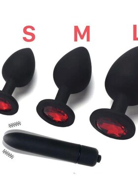 Adult Silicone Anal Plug Dildos Vibrator Butt Plugs Sex Toys