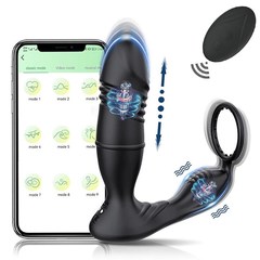 Male Prostate Massager Vibrator for Men Bluetooth APP Remote