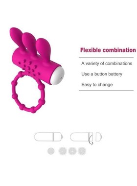 Vibrating Penis Ring Sex Toys Cock Ring  For Couples Male St