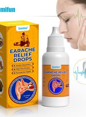 3pcs Tinnitus Ear Drops Ear Ringing Deafness Swelling Otitis