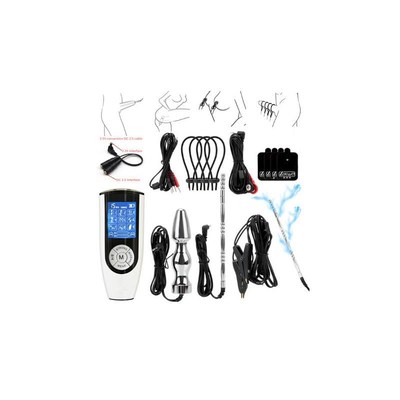 Electric Shock Anal Vagina Plug Urethral Catheter Penis Plug