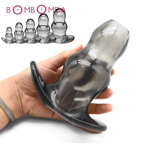 Hollow Anal Sex Toys Dildo Anus Plug Butt Plug Anal Dilator