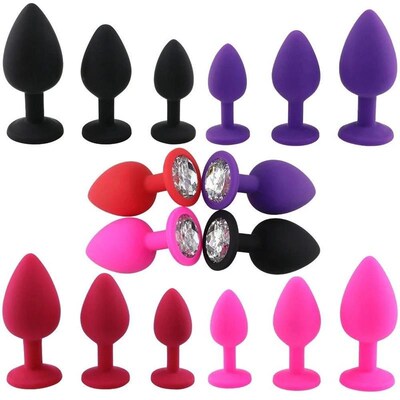Prostate Massager Anal Butt Plug Anus Expandable Bdsm