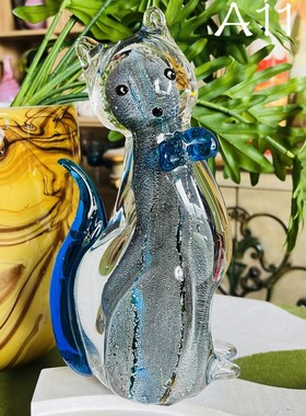 卡罗尔 A猫咪合集手工琉璃创意工艺品家居装饰摆件礼物装饰品可爱