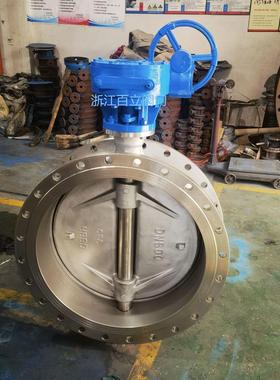 三偏心硬密封不锈钢法兰蝶阀D343W-10PDN800DN1600