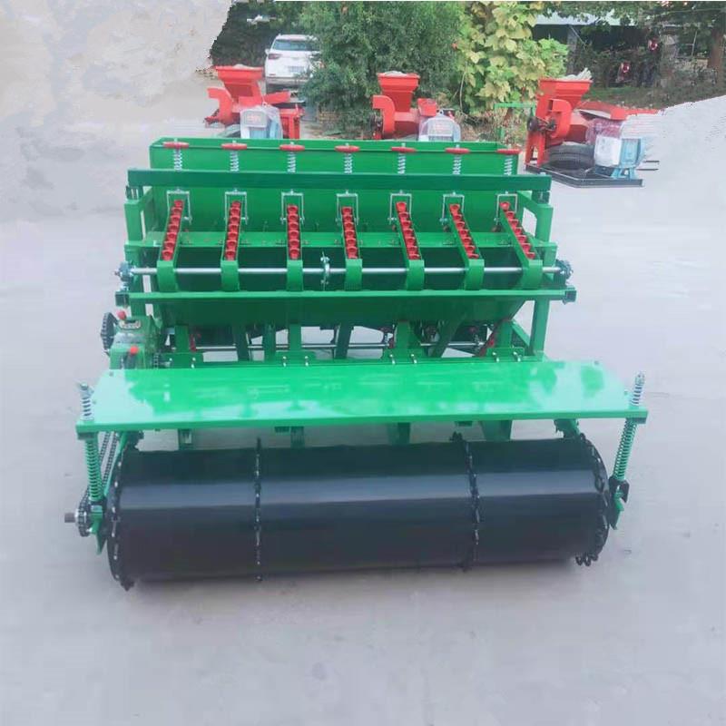 四轮拖拉机悬挂式大蒜播种机7行大蒜种植机LYY